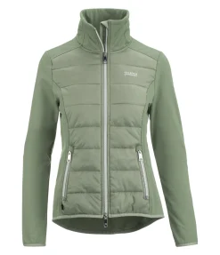 Felix Bühler Veste bi-matière Hanni olive clair New