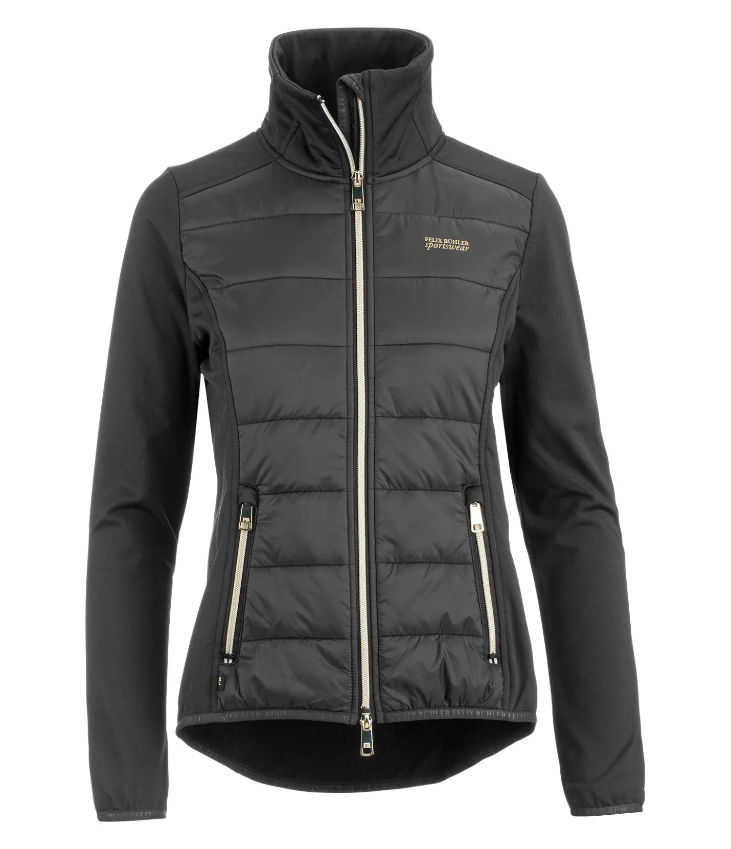Felix Bühler Veste bi-matière Hanni noir Outlet