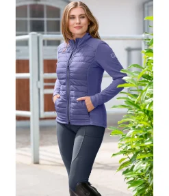STEEDS Veste bi-matière Paula II améthyste New