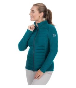 STEEDS Veste bi-matière Paula II turquoise foncé Sale