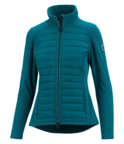 STEEDS Veste bi-matière Paula II turquoise foncé Sale