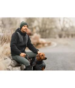 Felix Bühler Veste bi-matière avec polaire Teddy homme Ottawa noir Best