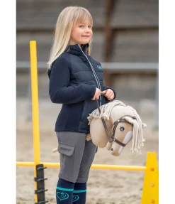STEEDS Veste bi-matière enfant Chalin marine New