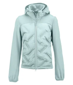 Felix Bühler Veste bi-matière enfant Dany vert glacier