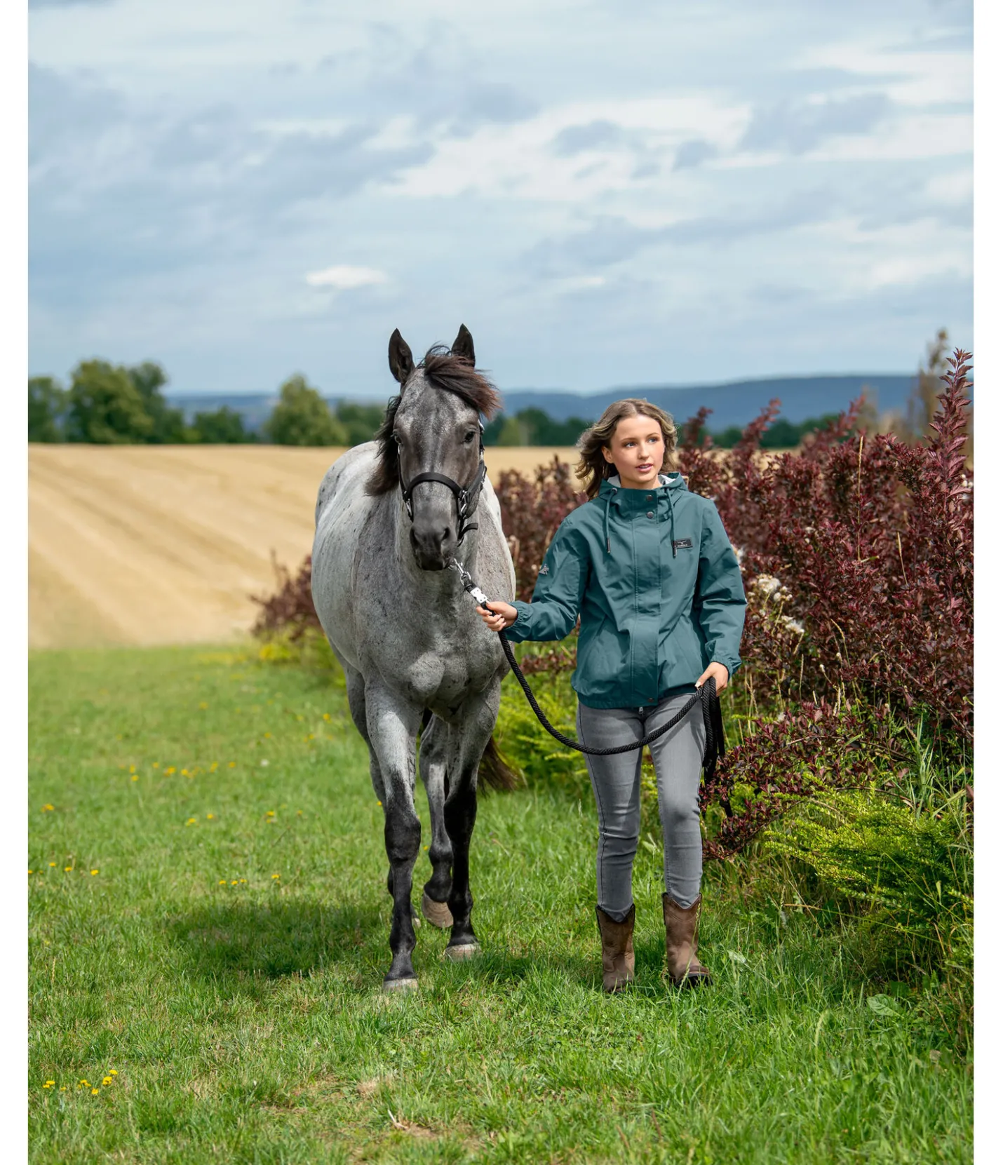 RANCH-X Veste de pluie Claire vert amazonie