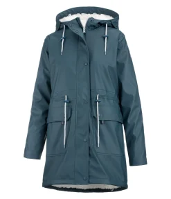 STEEDS Veste de pluie en polaire Teddy Stella II pétrole Online