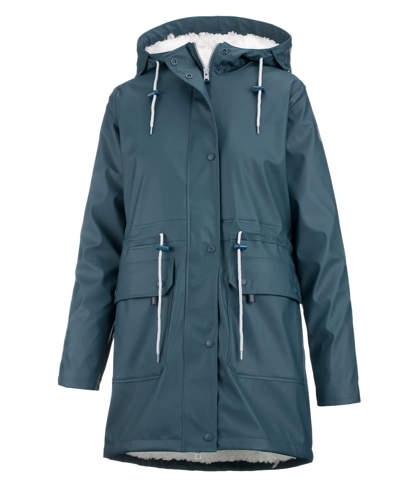 STEEDS Veste de pluie en polaire Teddy Stella II pétrole Online