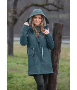 STEEDS Veste de pluie en polaire Teddy Stella II pétrole Online