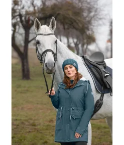 STEEDS Veste de pluie en polaire Teddy Stella II pétrole Online