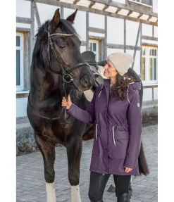STEEDS Veste de pluie en polaire Teddy Stella II baie noir Clearance
