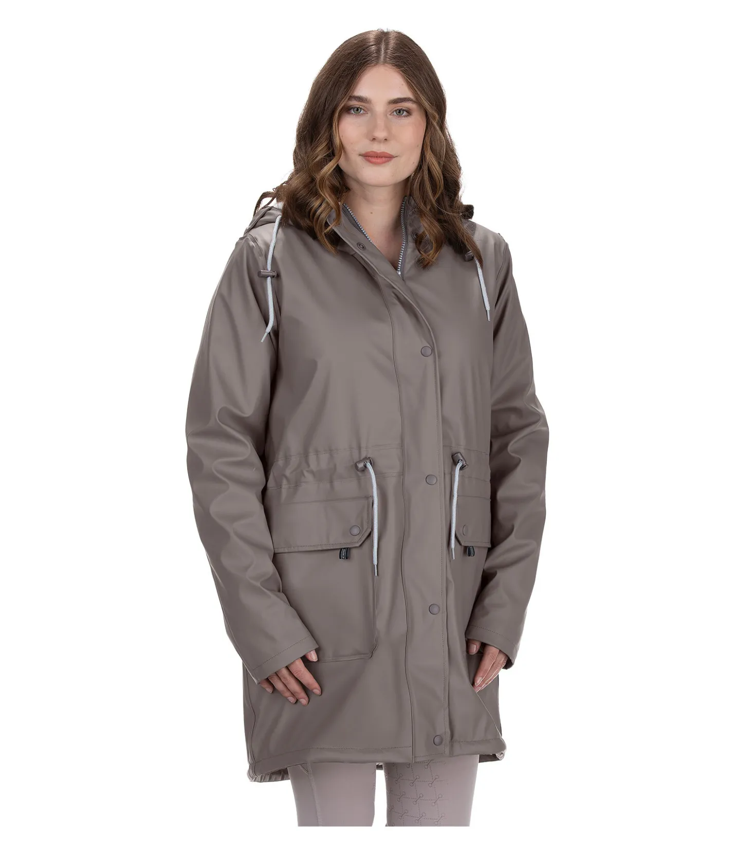STEEDS Veste de pluie en polaire Teddy Stella II noix Hot