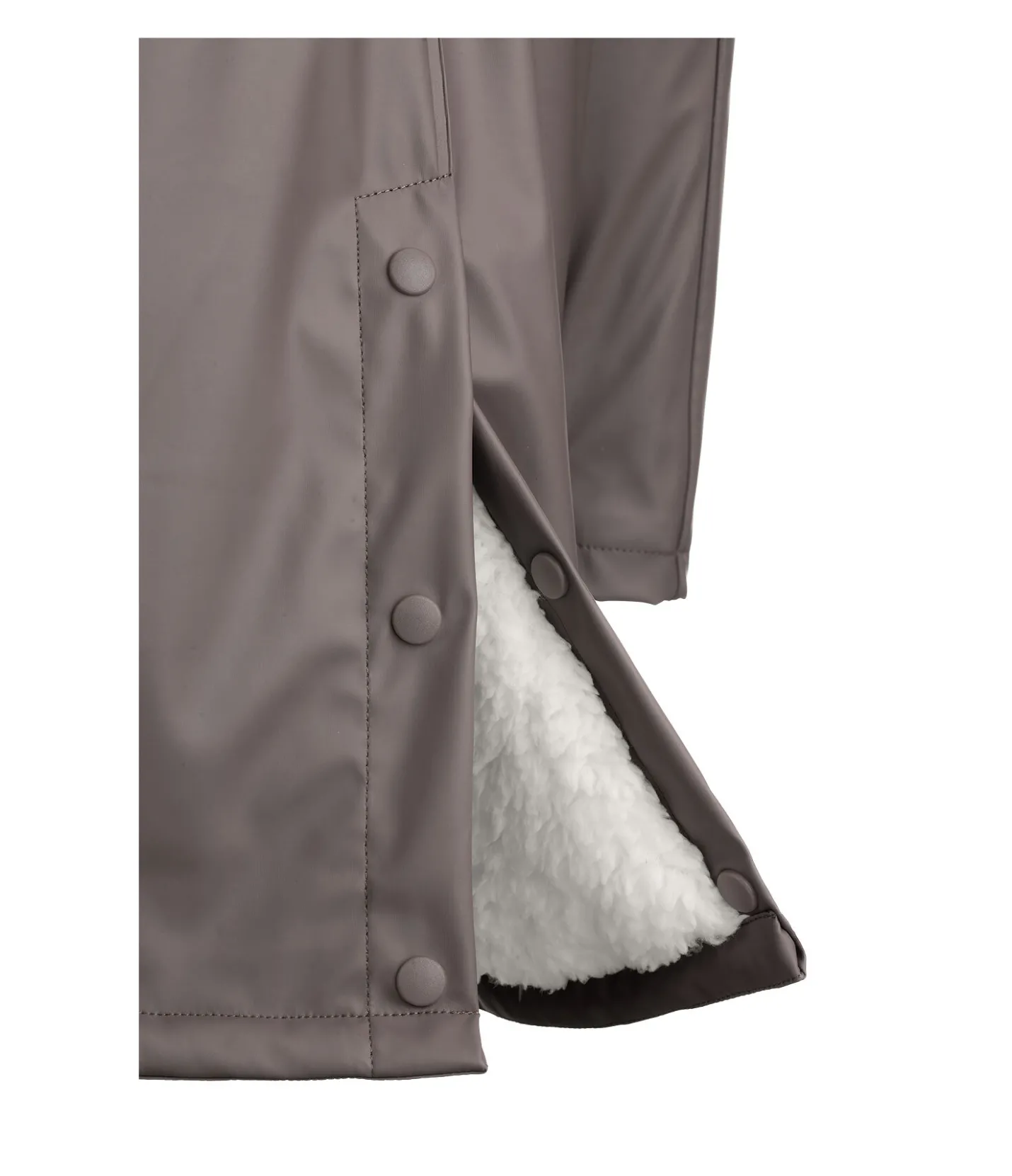 STEEDS Veste de pluie en polaire Teddy Stella II noix Hot