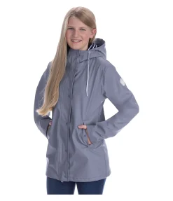STEEDS Veste de pluie Enfant Halvor II bleu arctique Clearance