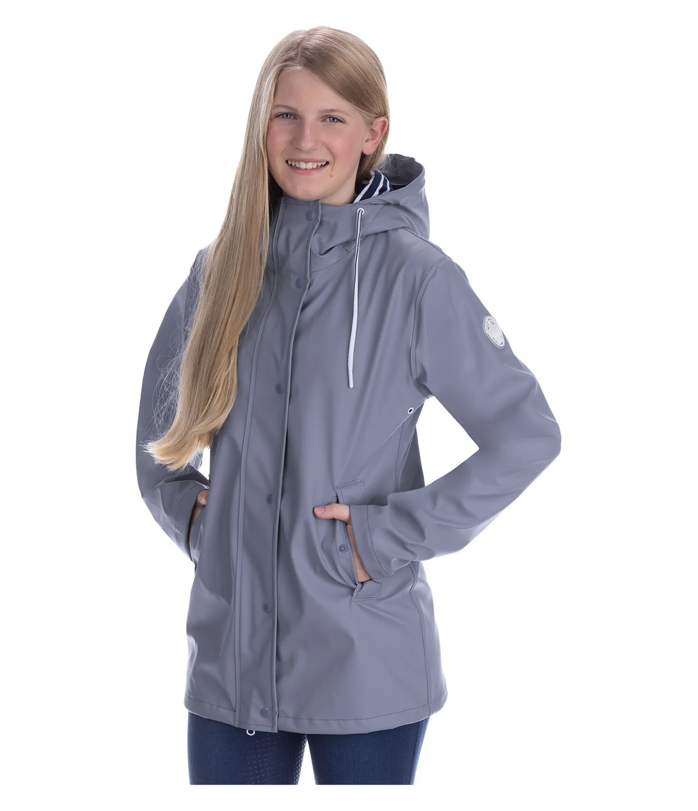 STEEDS Veste de pluie Enfant Halvor II bleu arctique Clearance