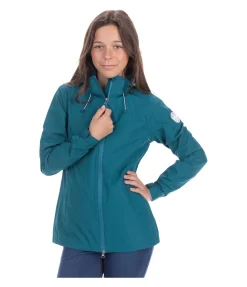 STEEDS Veste de pluie technique enfant Pina turquoise foncé Clearance