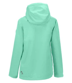 STEEDS Veste de pluie technique enfant Pina aqua menthe Hot
