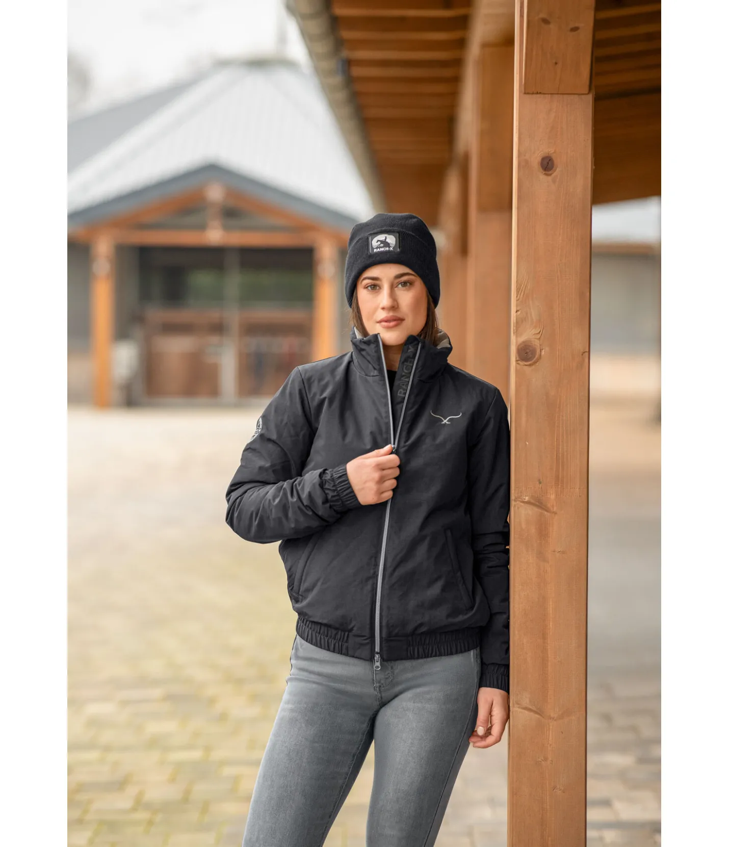 RANCH-X Veste d'entraînement Aspen noir Clearance