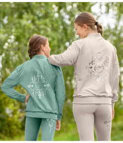 Volti by STEEDS Veste d'entraînement Enfant et Ado Fiona trèfle New