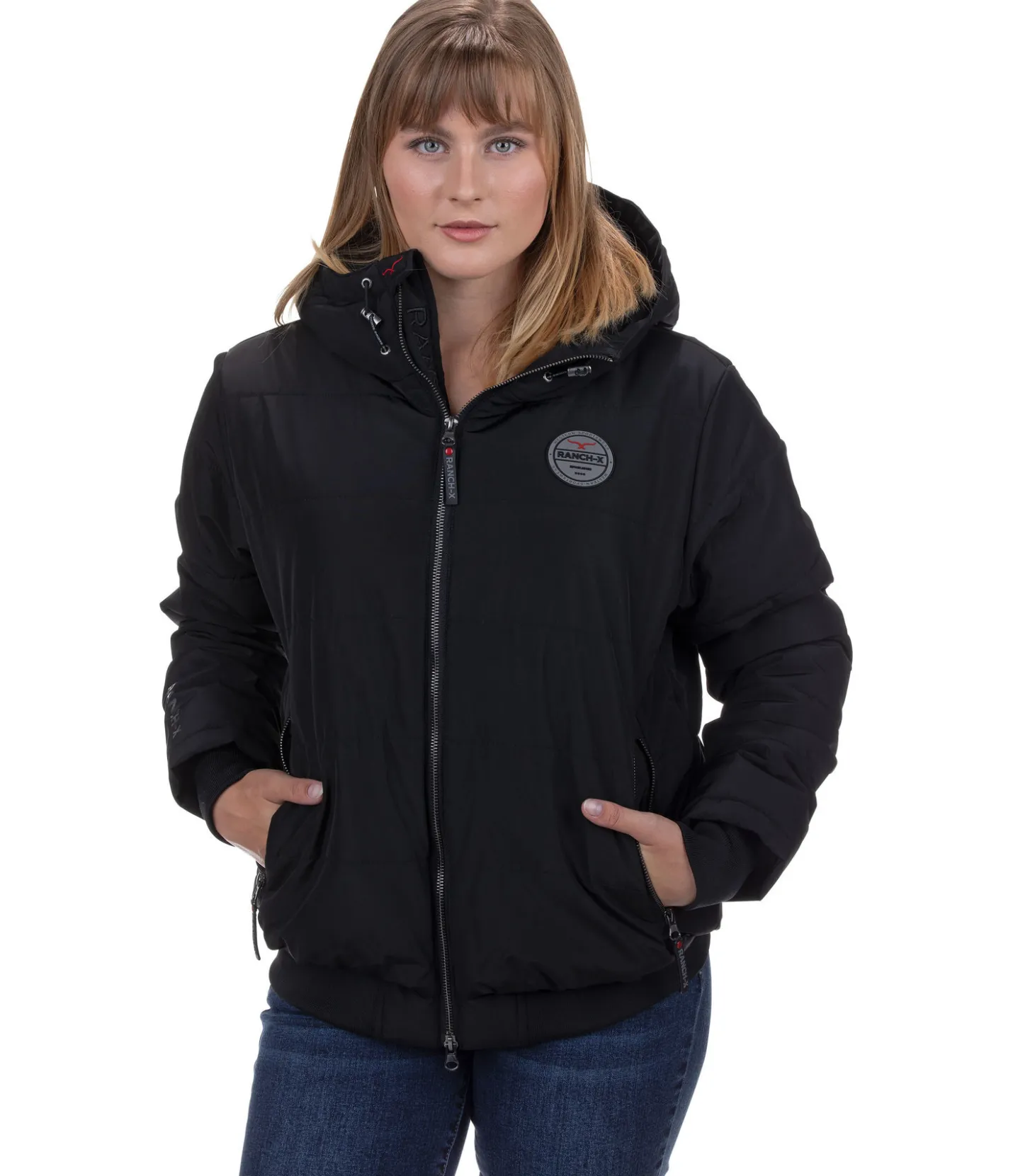 RANCH-X Veste d'hiver noir Discount