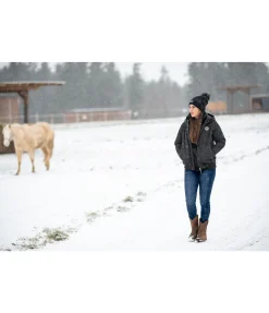 RANCH-X Veste d'hiver noir Discount