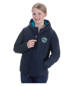 STEEDS Veste d'hiver softshell enfant Carat marine Hot