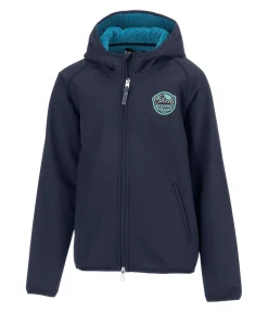 STEEDS Veste d'hiver softshell enfant Carat marine Hot