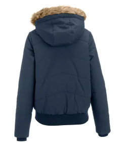 FENGUR Veste d'équitation à capuche hiver Elgur bleu nuit Clearance