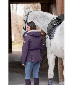 Felix Bühler Veste d'équitation à capuche enfant Benja violet foncé Clearance