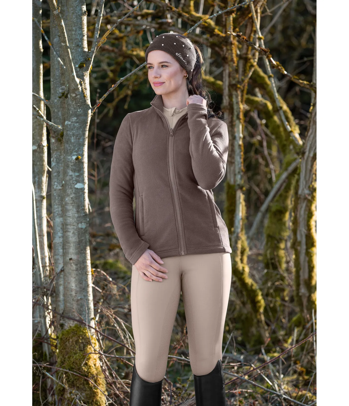 STEEDS Veste d'équitation 3 en 1 Rina II noix Hot