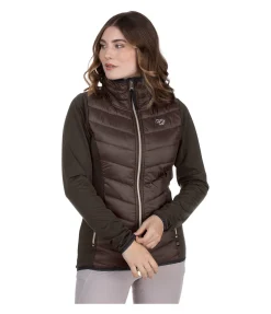 Felix Bühler Veste d'équitation bi-matière Amelia chocolat noir Clearance