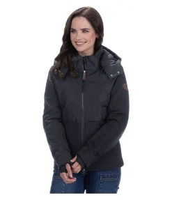 STONEDEEK Veste d'équitation bi-matière Jane noir