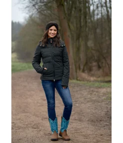 STONEDEEK Veste d'équitation bi-matière Jane noir