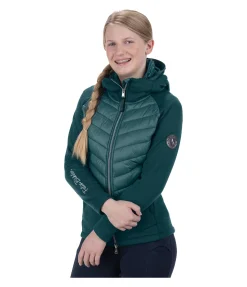 Felix Bühler Veste d'équitation bi-matière enfant Dora vert tropical Best