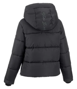 Felix Bühler Veste d'équitation matelassée à capuche Amilia noir Outlet