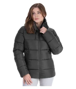 STEEDS Veste d'équitation matelassée à capuche Leela II noir Clearance