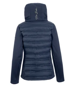 Felix Bühler Veste d'équitation softshell bi-matière à capuche Celina navy Outlet