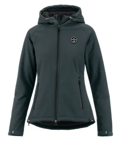 Felix Bühler Veste d'équitation softshell à capuche Lara II thé vert Clearance