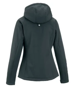 Felix Bühler Veste d'équitation softshell à capuche Lara II thé vert Clearance