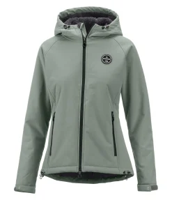 Felix Bühler Veste d'équitation softshell à capuche Lara II vert pastel Sale