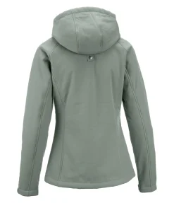 Felix Bühler Veste d'équitation softshell à capuche Lara II vert pastel Sale