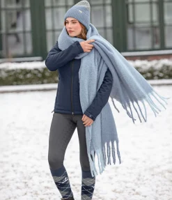 Felix Bühler Veste d'équitation softshell à capuche Lara II navy