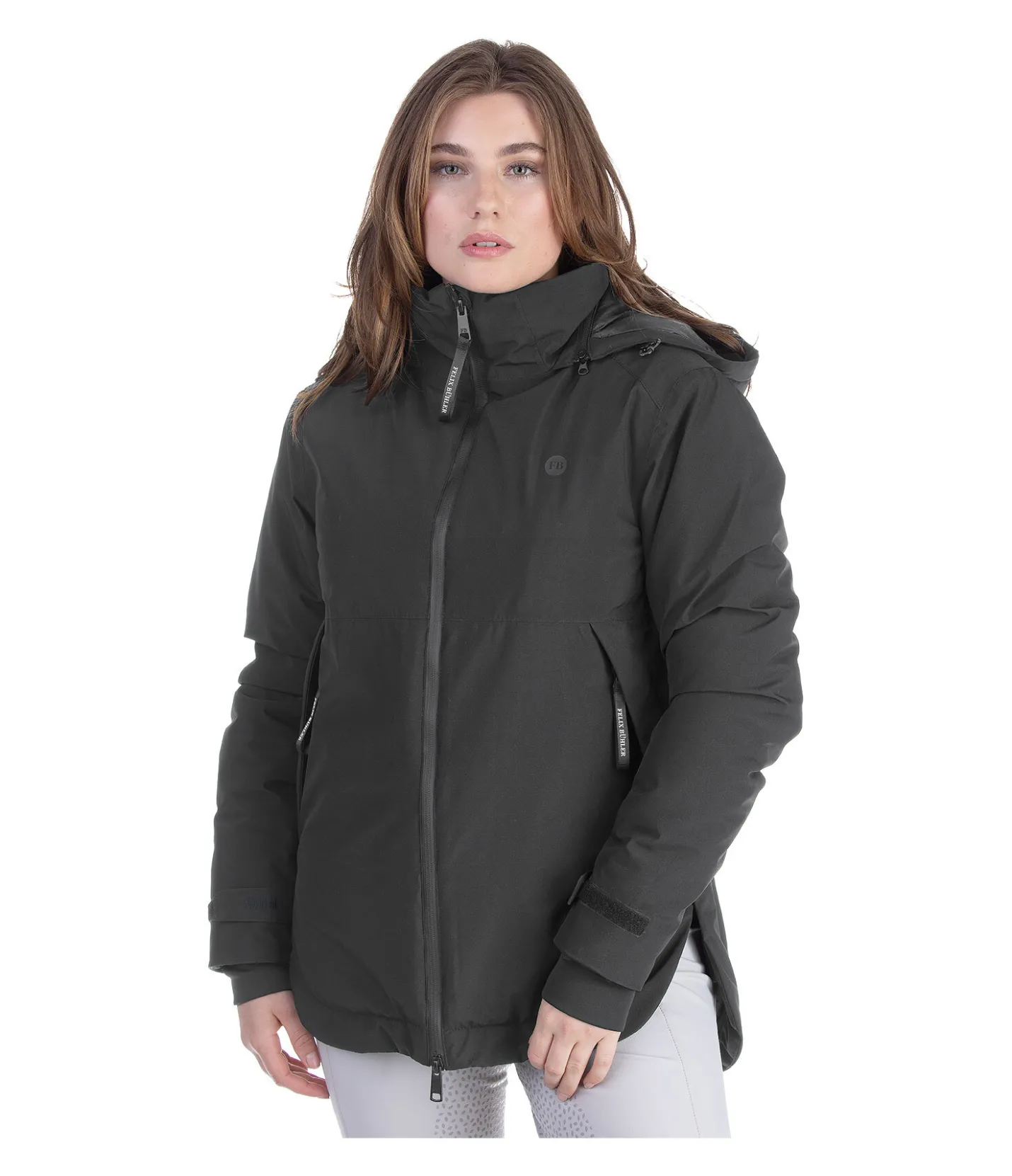 Felix Bühler Veste d'équitation technique à capuche Gretha noir Discount