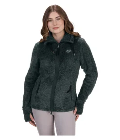 Felix Bühler Veste en polaire Teddy Ella II thé vert Outlet