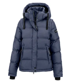 Felix Bühler Veste matelassée à capuche 2 en 1 Elis ciel nuageux Clearance