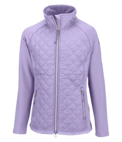 STEEDS Veste matelassée bi-matière enfant Malina melia