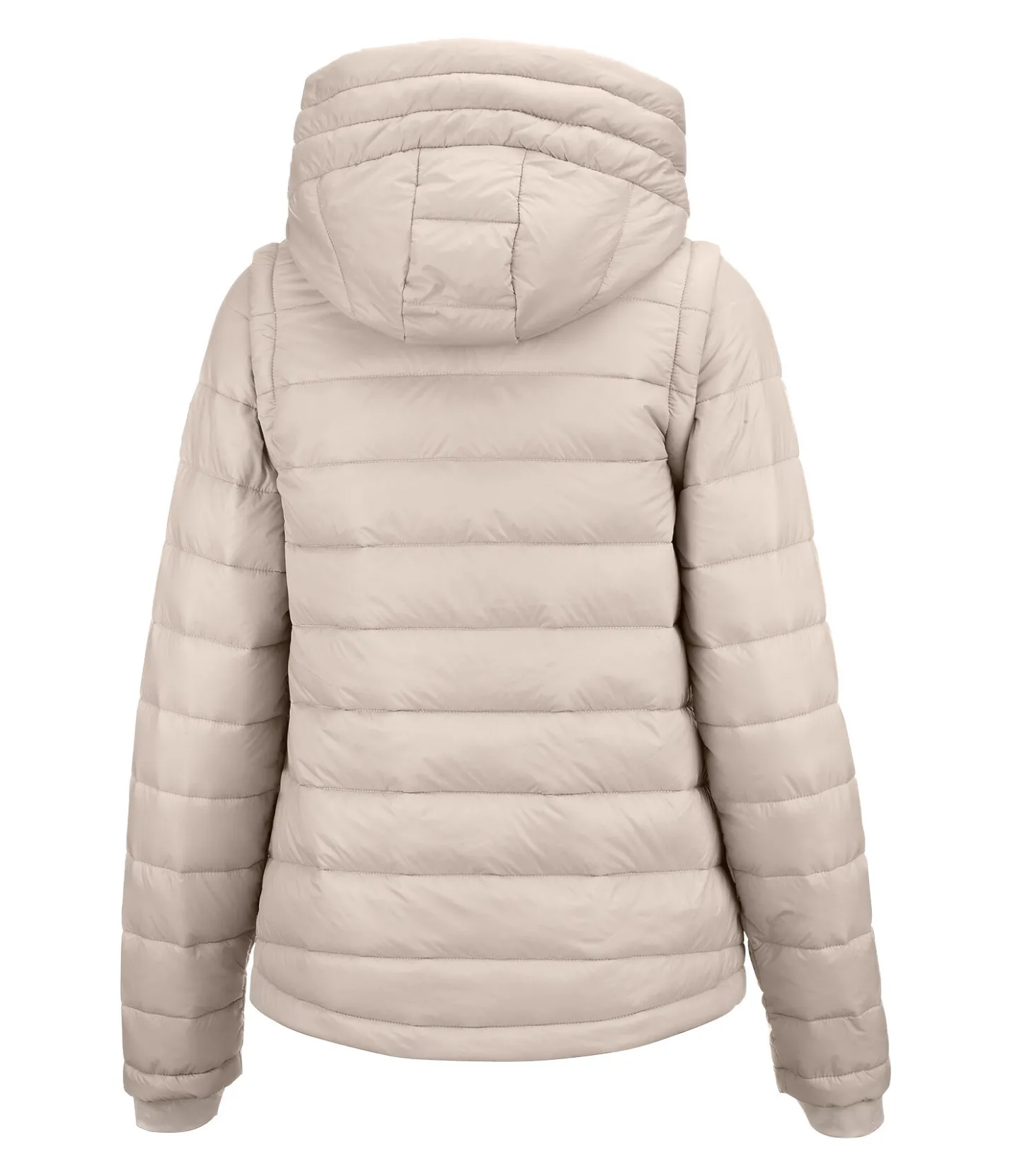 Felix Bühler Veste matelassée 2-en-1 à capuche Cecile champagne Best