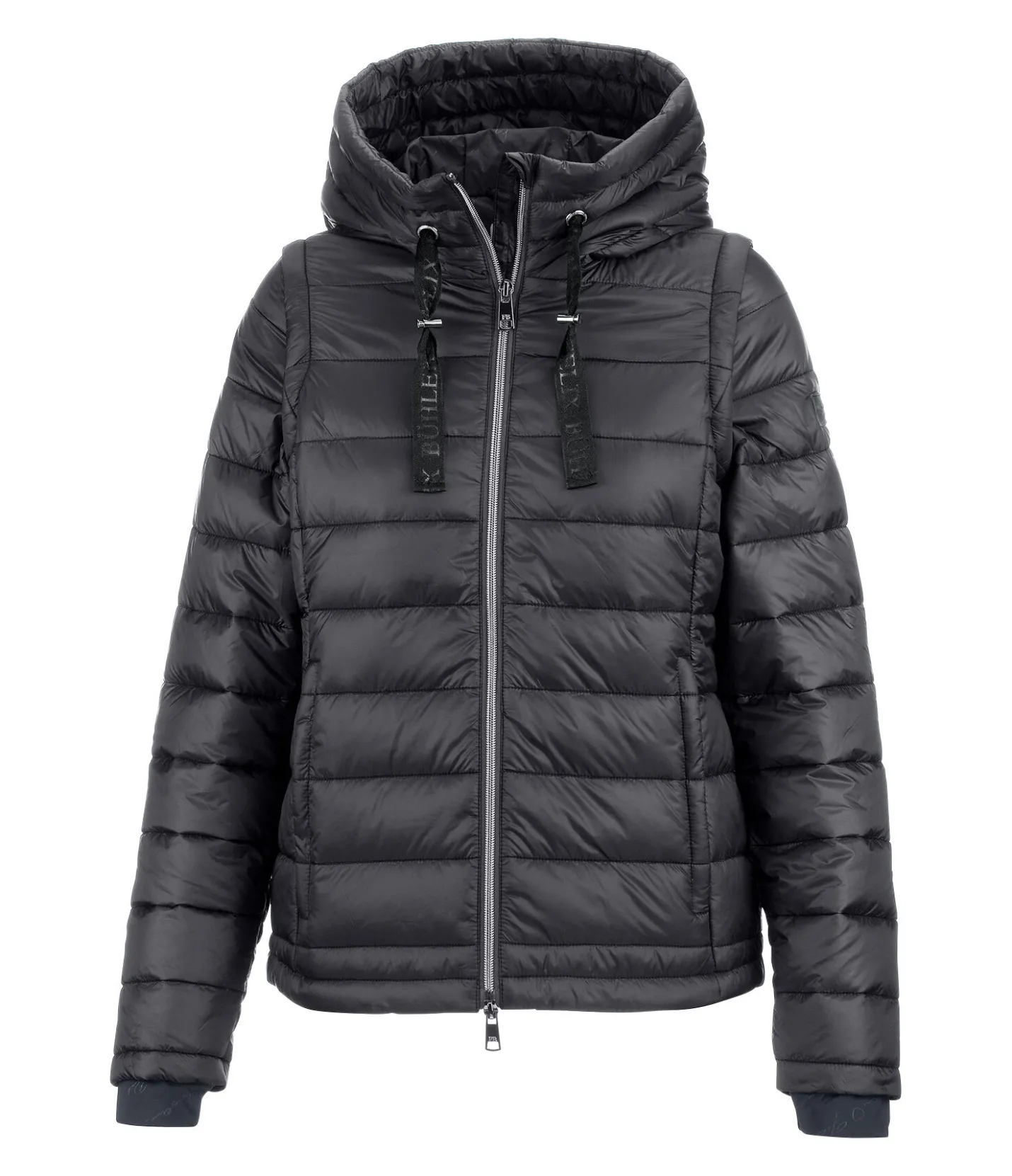 Felix Bühler Veste matelassée 2-en-1 à capuche Cecile noir Discount