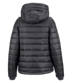 Felix Bühler Veste matelassée 2-en-1 à capuche Cecile noir Discount