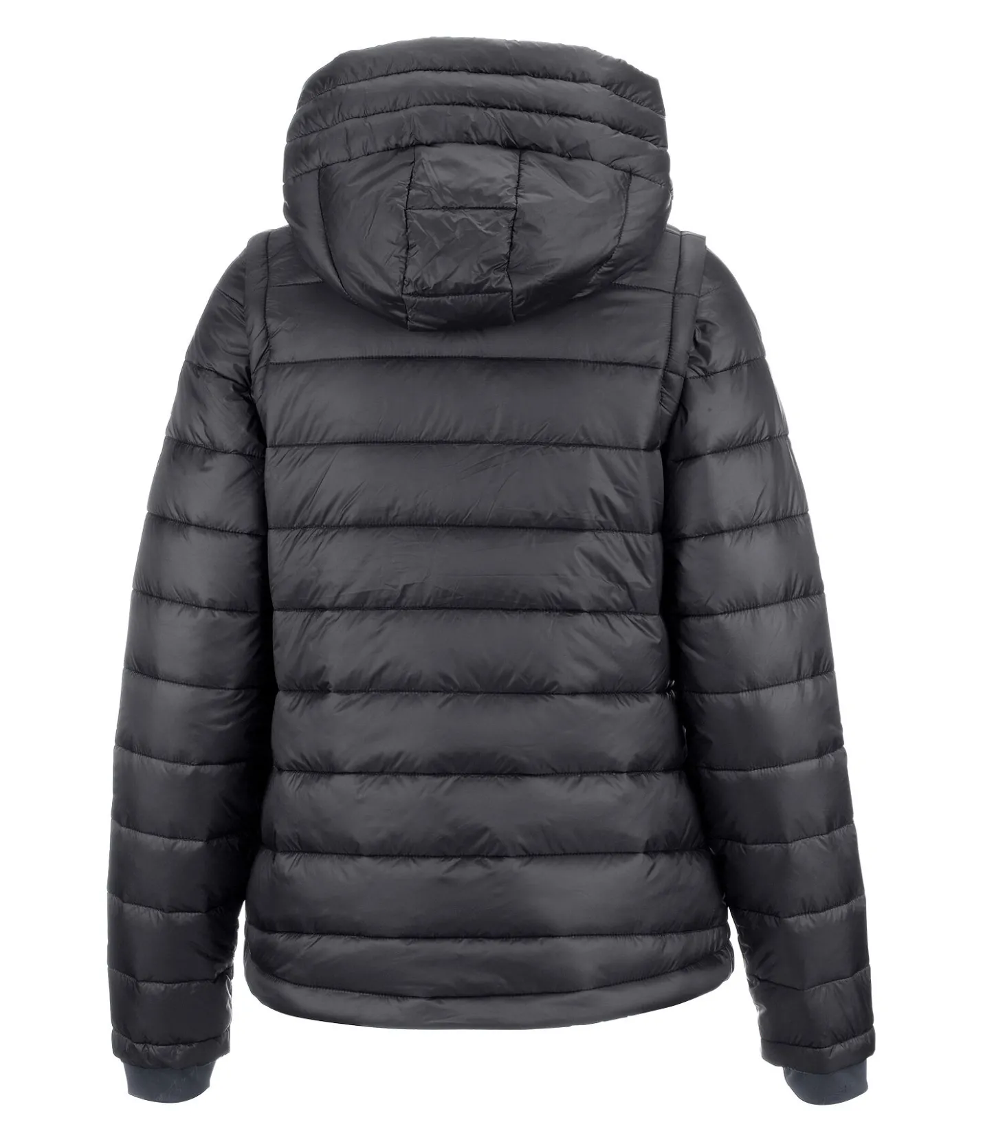 Felix Bühler Veste matelassée 2-en-1 à capuche Cecile noir Discount
