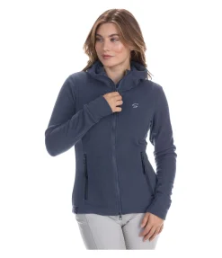 STEEDS Veste polaire à capuche Cat navy Discount